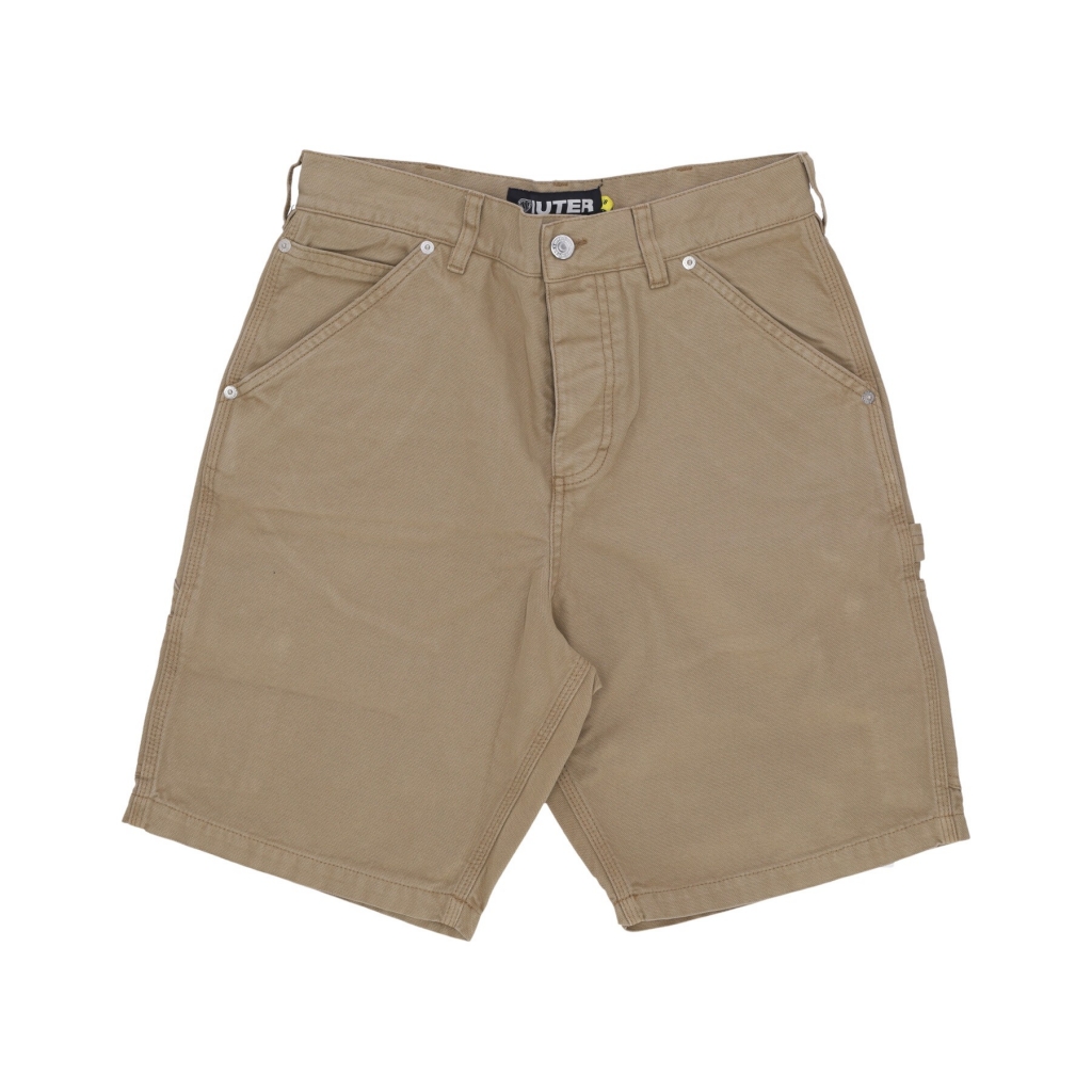 pantalone corto uomo carpenter short EARTH