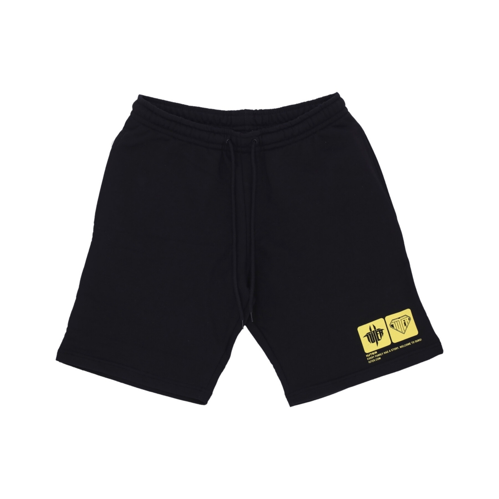 pantalone corto uomo tab sweatshort BLACK