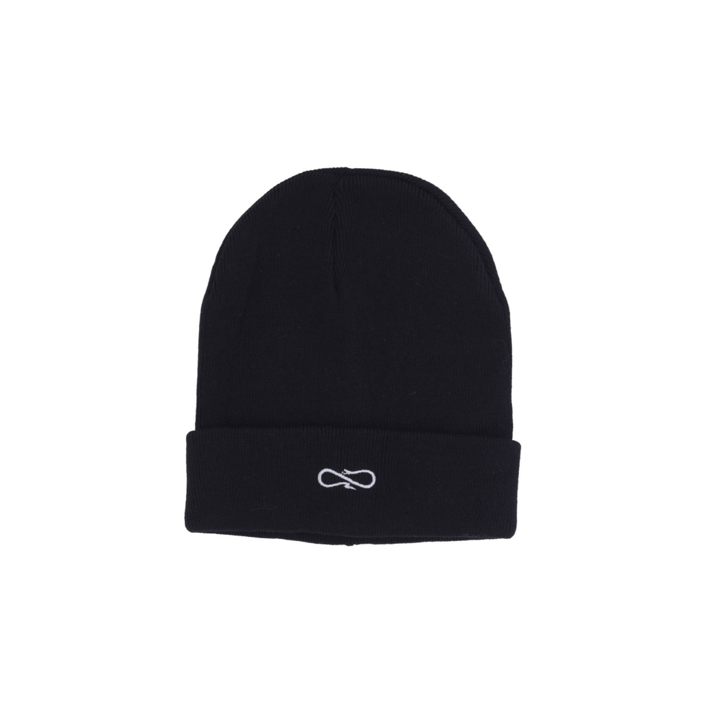 cappello uomo logo beanie BLACK