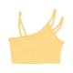 top donna sportswear everyday modern crop top TOPAZ GOLD/UNIVERSITY GOLD