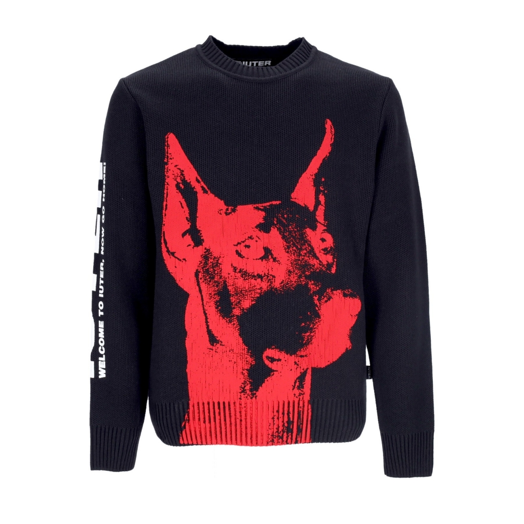 maglione uomo welcome jumper BLACK