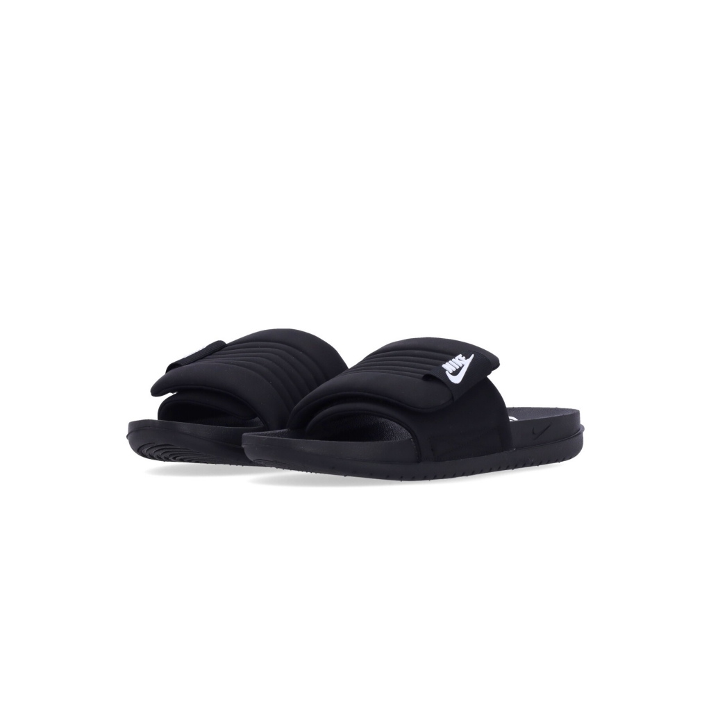 ciabatte uomo offcourt adjust slide BLACK/WHITE/BLACK