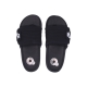 ciabatte uomo offcourt adjust slide BLACK/WHITE/BLACK