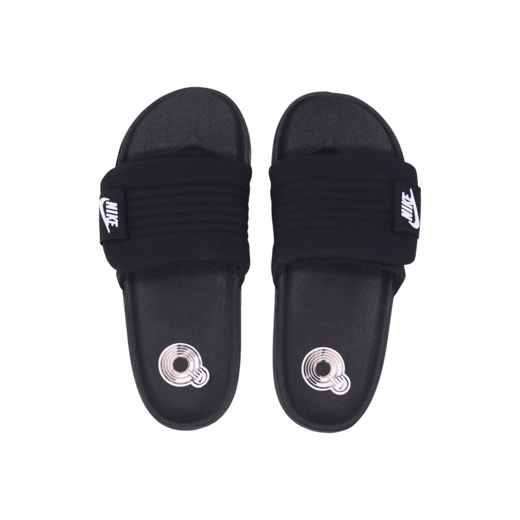 ciabatte uomo offcourt adjust slide BLACK/WHITE/BLACK