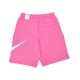 pantalone corto tuta felpato uomo sportswear club PINKSICLE/WHITE/WHITE