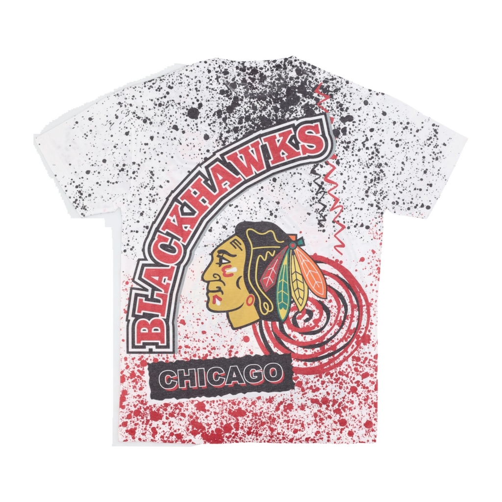 maglietta uomo nhl team burst sublimated tee chibla WHITE/ORIGINAL TEAM COLORS