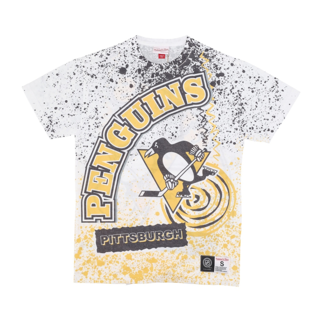 maglietta uomo nhl team burst sublimated tee pitpen WHITE/ORIGINAL TEAM COLORS