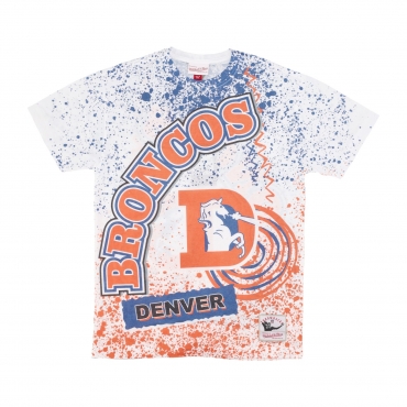 maglietta uomo nfl team burst sublimated tee denbro WHITE/ORIGINAL TEAM COLORS