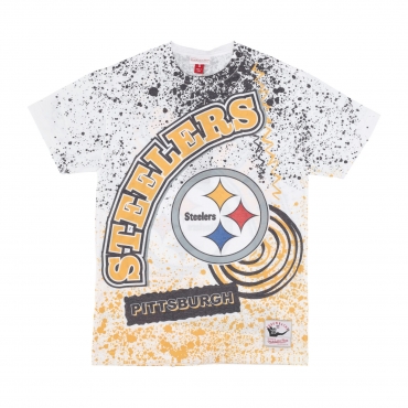 maglietta uomo nfl team burst sublimated tee pitste WHITE/ORIGINAL TEAM COLORS