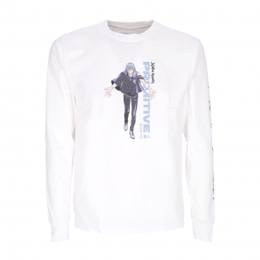 maglietta manica lunga uomo mahito l/s tee x jujutsu kaisen WHITE