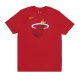 maglietta uomo nba essential logo tee miahea TOUGH RED