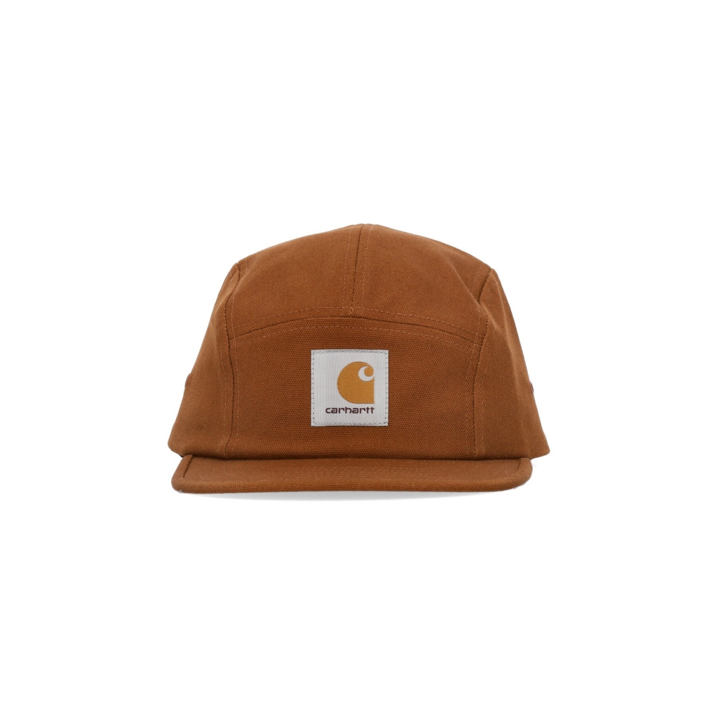 cappellino visiera piatta uomo backley cap DEEP H BROWN