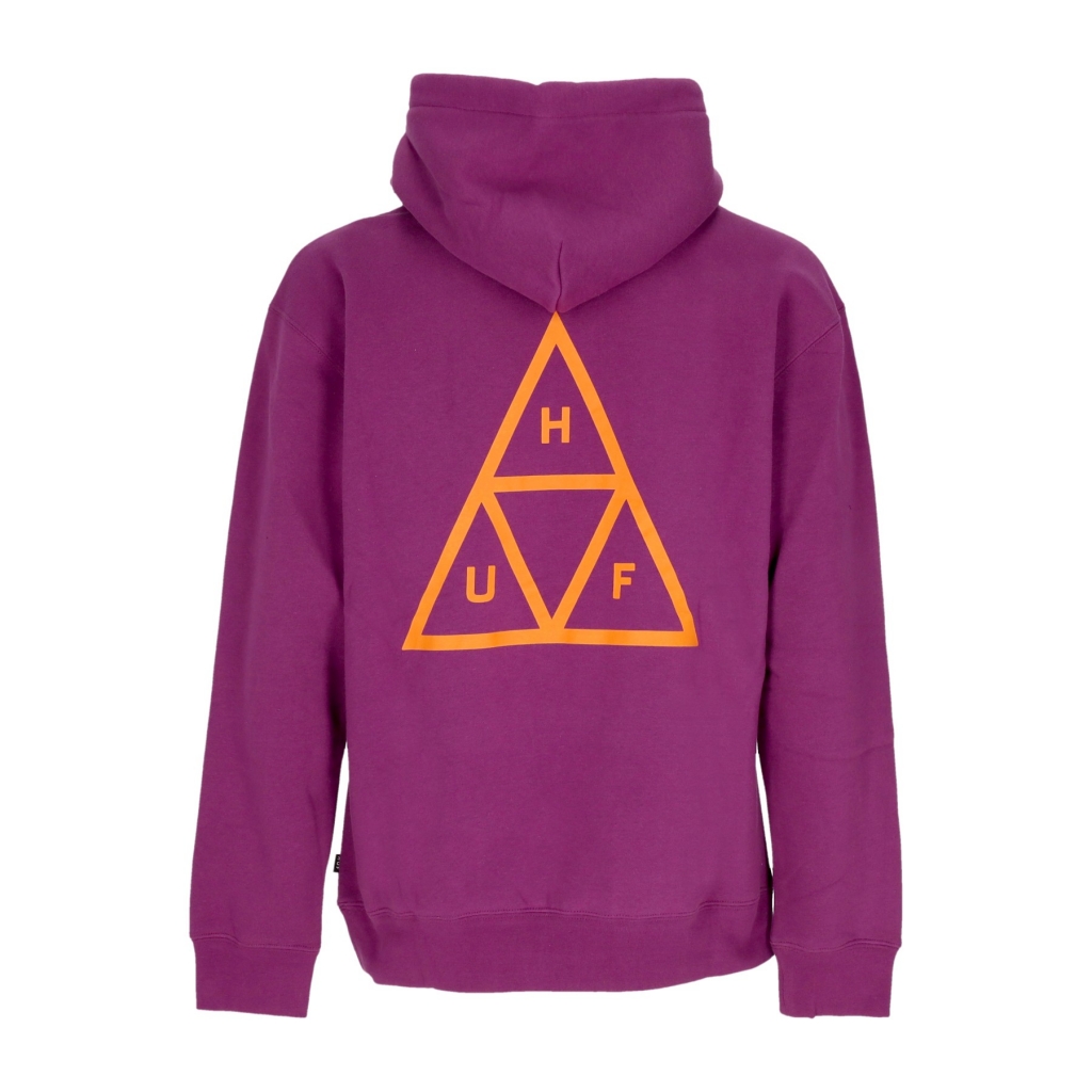 felpa cappuccio uomo set triple triangle po hoodie GRAPE