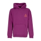 felpa cappuccio uomo set triple triangle po hoodie GRAPE