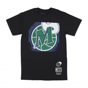 maglietta uomo nba big face 70 tee dalmav BLACK