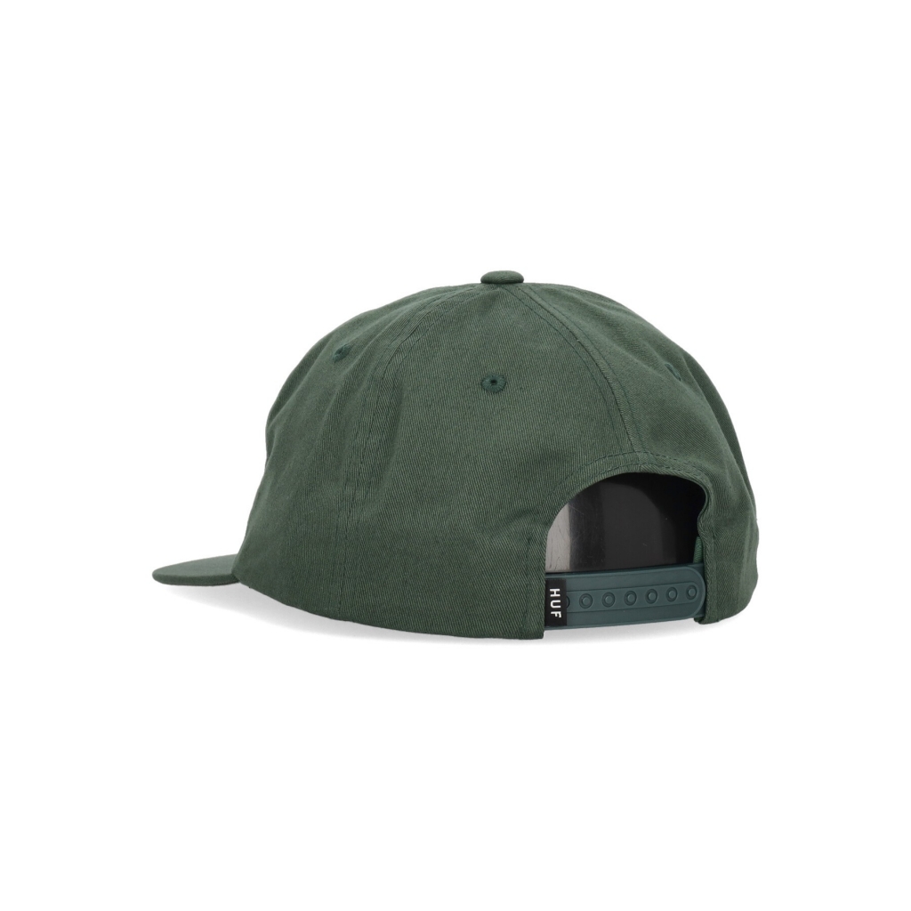 cappellino visiera piatta uomo set box snapback AVOCADO