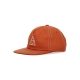 cappellino visiera piatta uomo set triple triangle snapback CAMEL