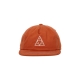 cappellino visiera piatta uomo set triple triangle snapback CAMEL