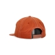 cappellino visiera piatta uomo set triple triangle snapback CAMEL