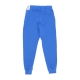 pantalone tuta felpato uomo club jogger bb SIGNAL BLUE/SIGNAL BLUE/WHITE