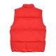 piumino smanicato uomo club puffer vest UNIVERSITY RED/WHITE