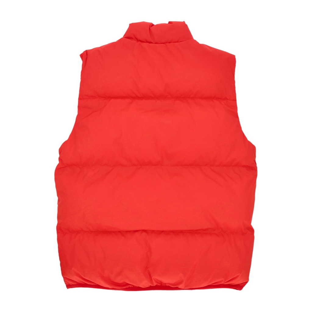 piumino smanicato uomo club puffer vest UNIVERSITY RED/WHITE