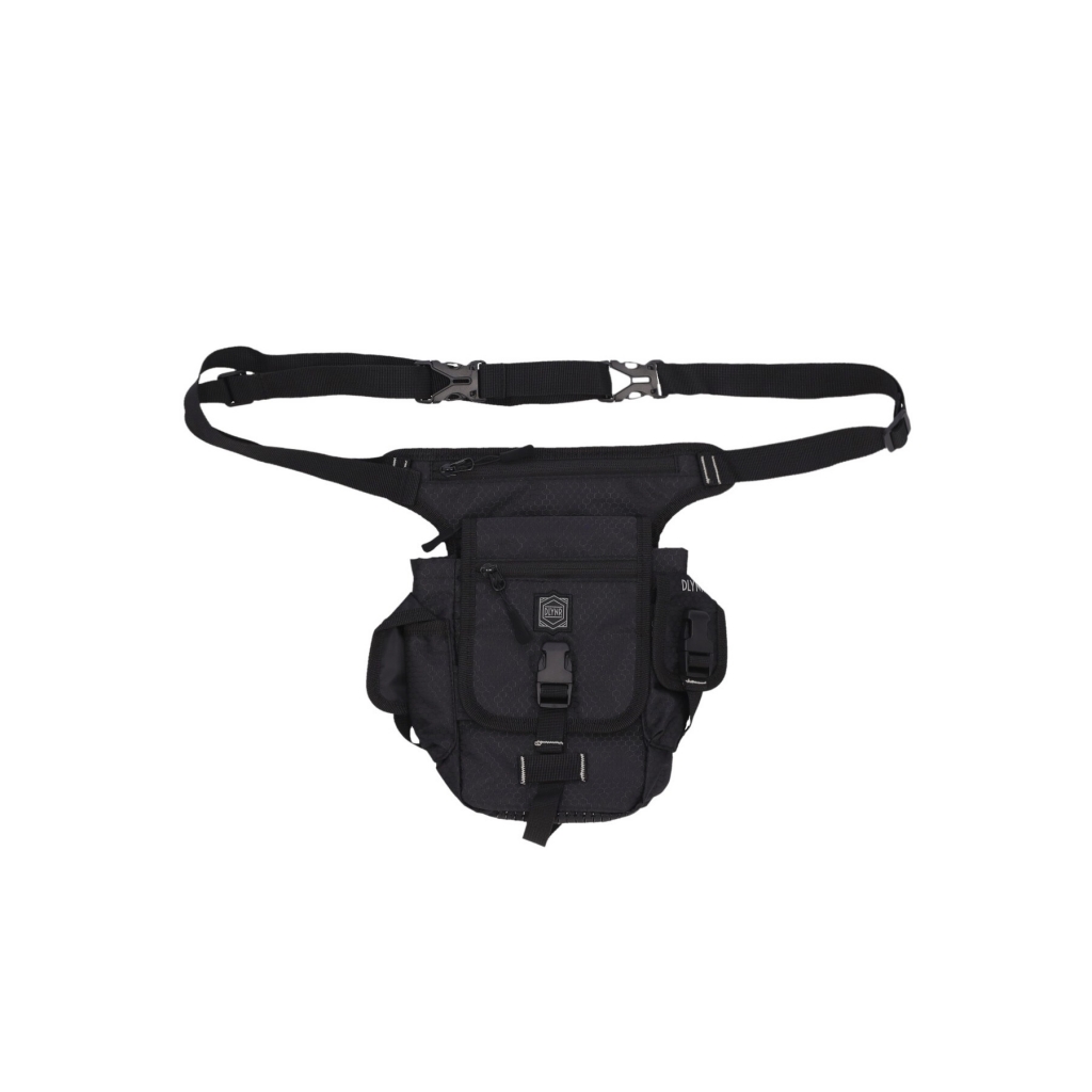 marsupio uomo urban leg bag BLACK