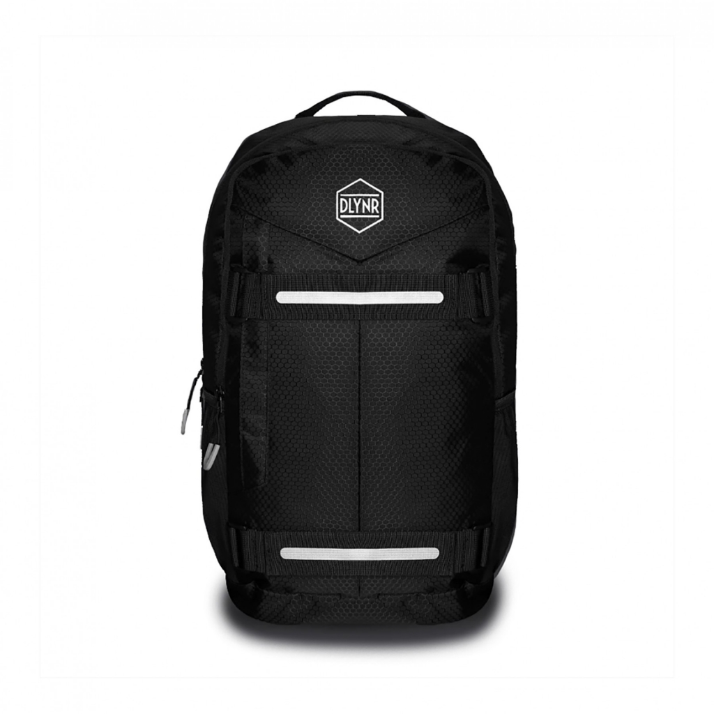 zaino uomo urban tactical reflective backpack BLACK