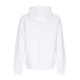 felpa cappuccio uomo mlb base runner emb burnside hoodie neyyan WHITE WASH