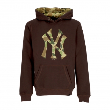 felpa cappuccio uomo mlb frog skin camo pop burnside hoodie neyyan BROWN