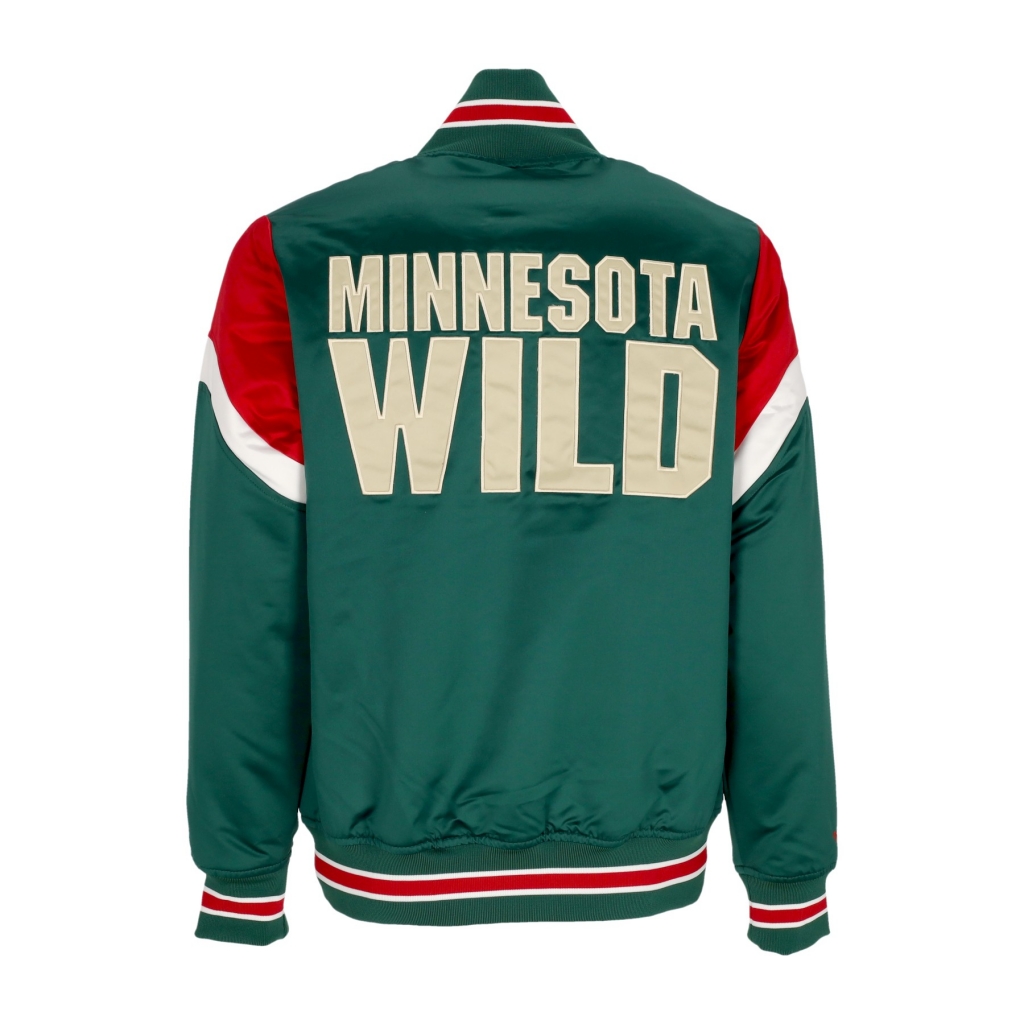 giubbotto bomber uomo nhl heavyweight satin jacket minwil ORIGINAL TEAM COLORS