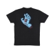 maglietta uomo screaming hand chest tee BLACK