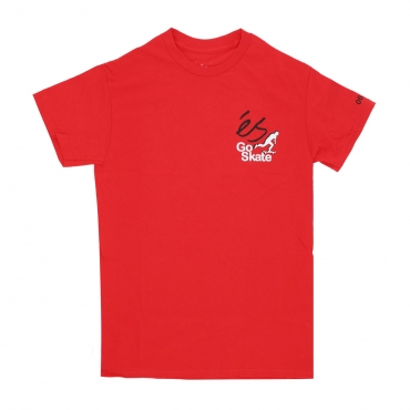 maglietta uomo go skate tee RED