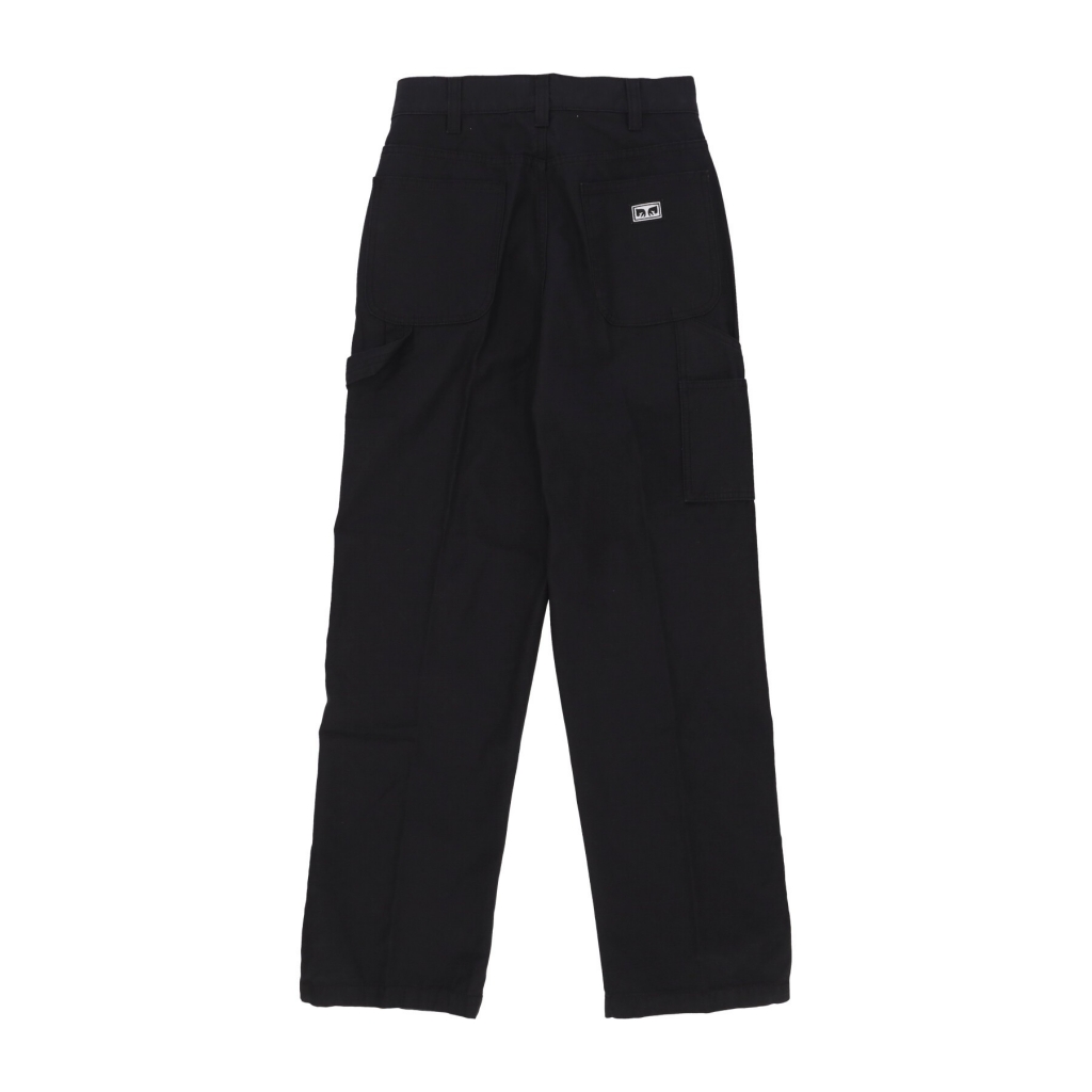 pantalone lungo uomo big timer twill double knee carpenter pant BLACK