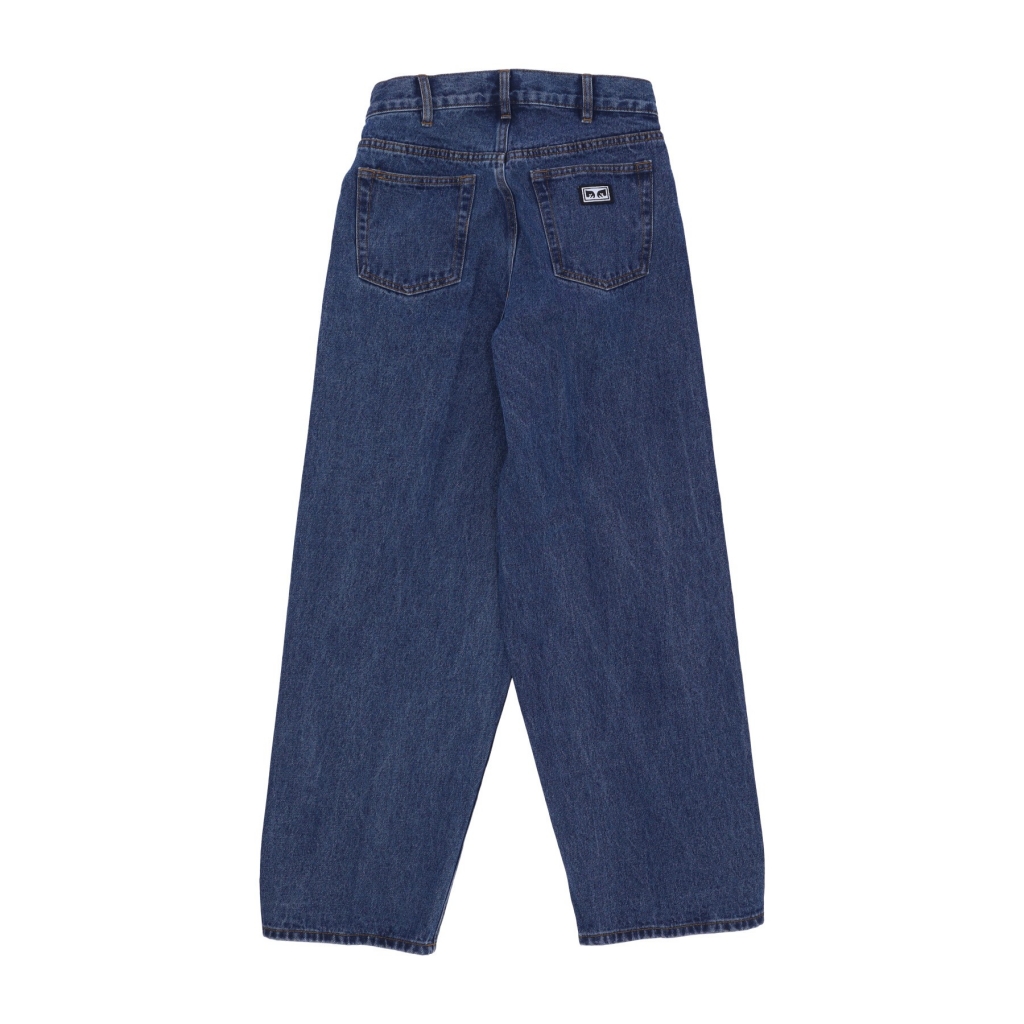 jeans uomo bigwig baggy denim STONEWASH INDIGO