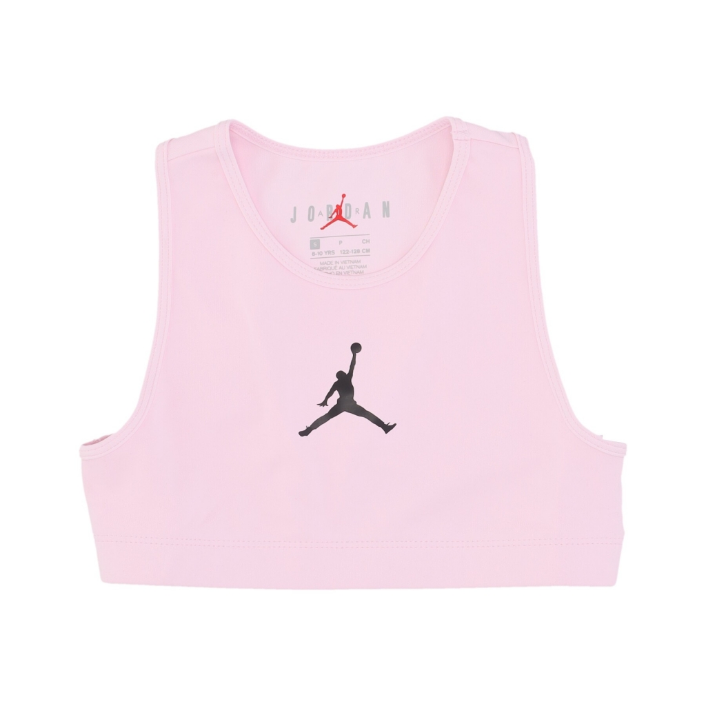 top ragazza solid jumpman sports bra PINK FOAM