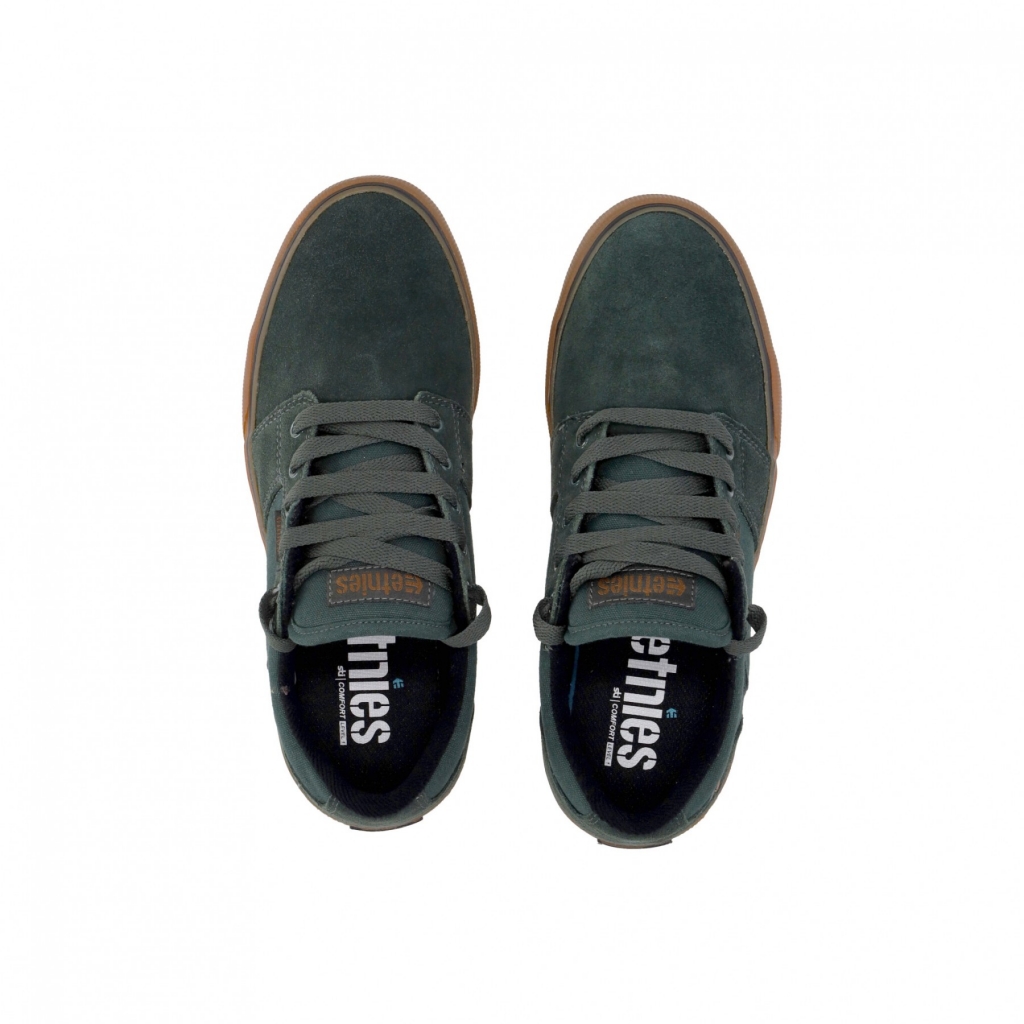 scarpe skate uomo barge ls GREEN/GUM