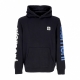 felpa cappuccio uomo joint 20 hoodie FLINT BLACK