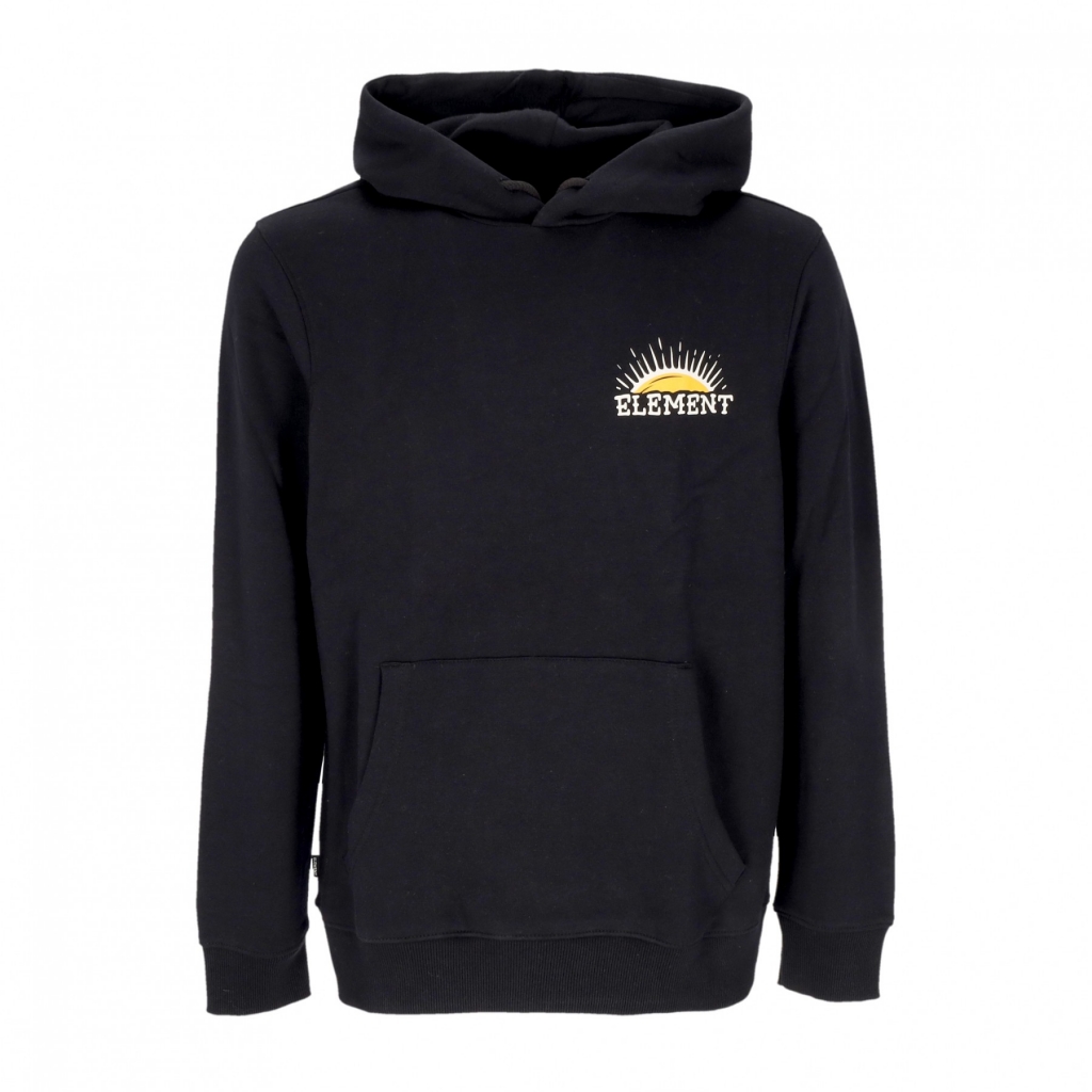 felpa cappuccio uomo phoenix az hoodie FLINT BLACK