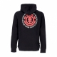 felpa cappuccio uomo seal bp hoodie FLINT BLACK