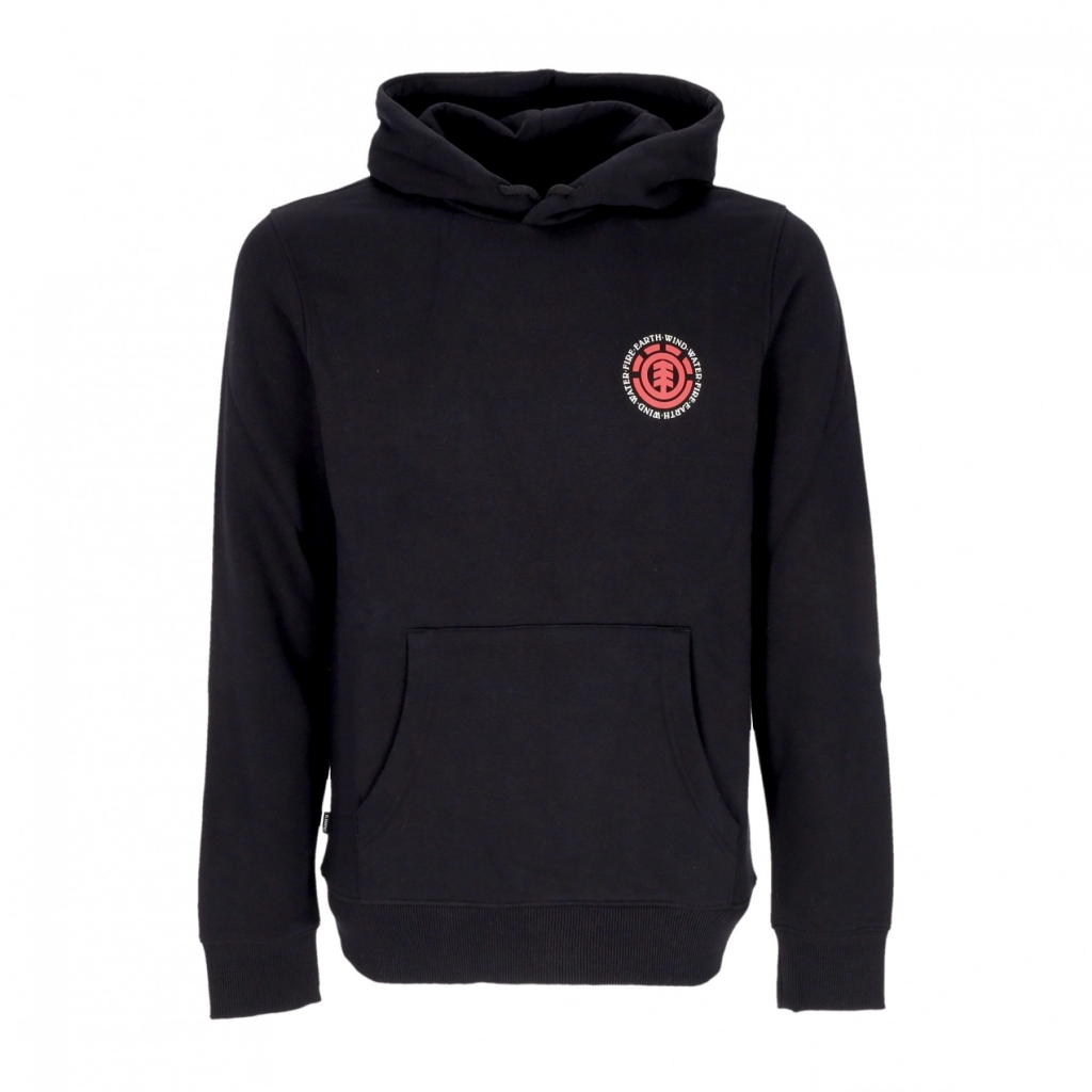 felpa cappuccio uomo seal bp hoodie FLINT BLACK