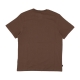 maglietta uomo vertical tee CHESTNUT