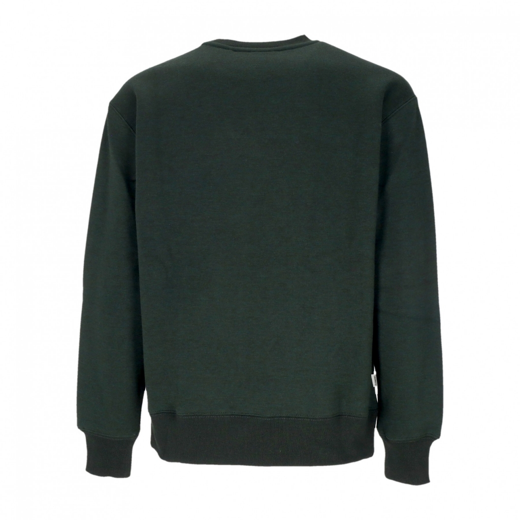 felpa girocollo uomo cornell heavy crewneck DARK GREEN