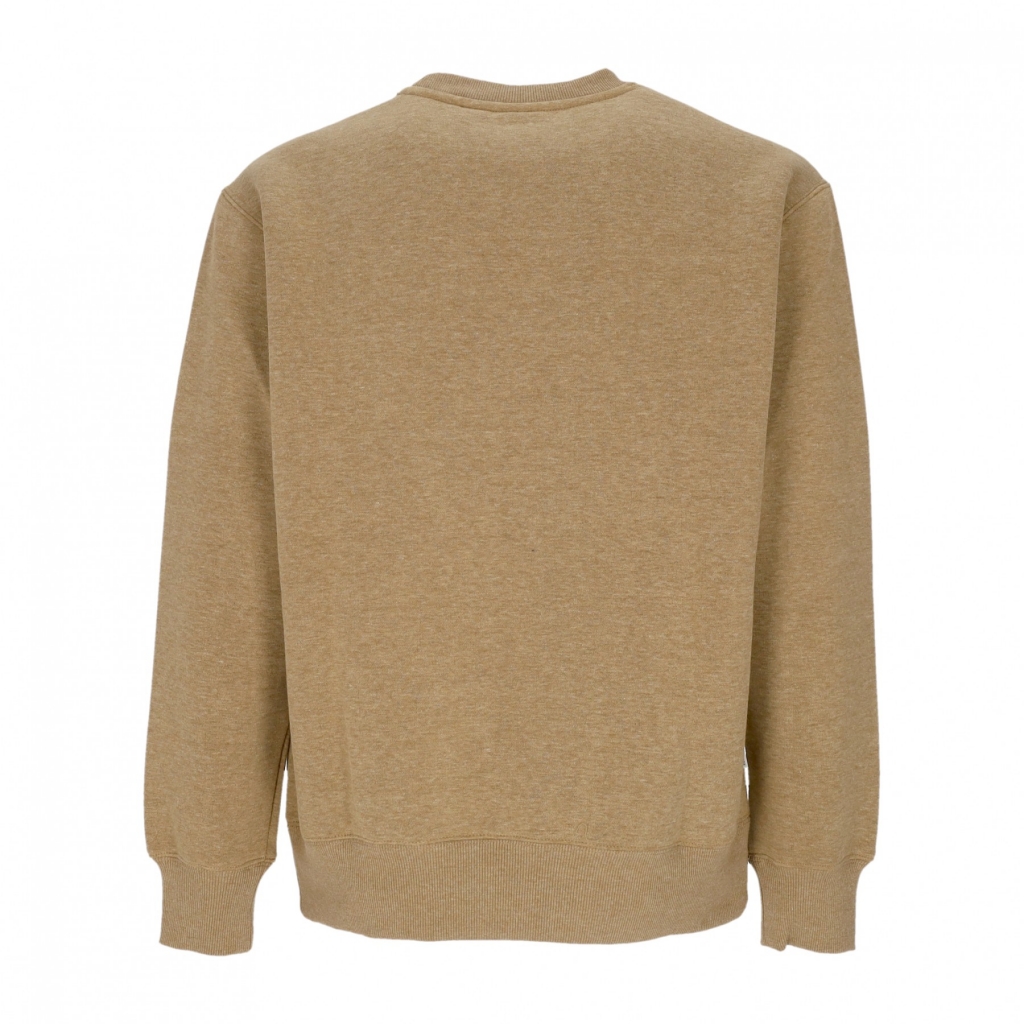 felpa girocollo uomo cornell heavy crewneck DULL GOLD