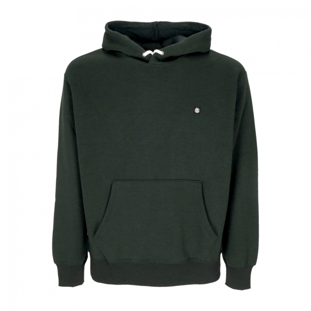 felpa cappuccio uomo cornell heavy hoodie DARK GREEN