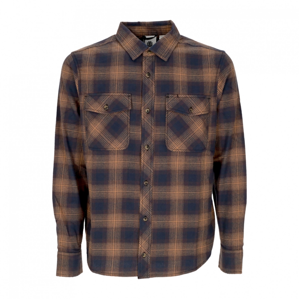 camicia manica lunga uomo tacoma classic GRADIENT PLAID DULL GOLD