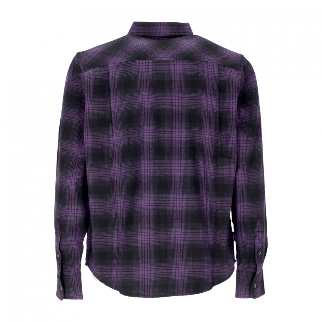 camicia manica lunga uomo tacoma classic GRADIENT PLAID GRAPE