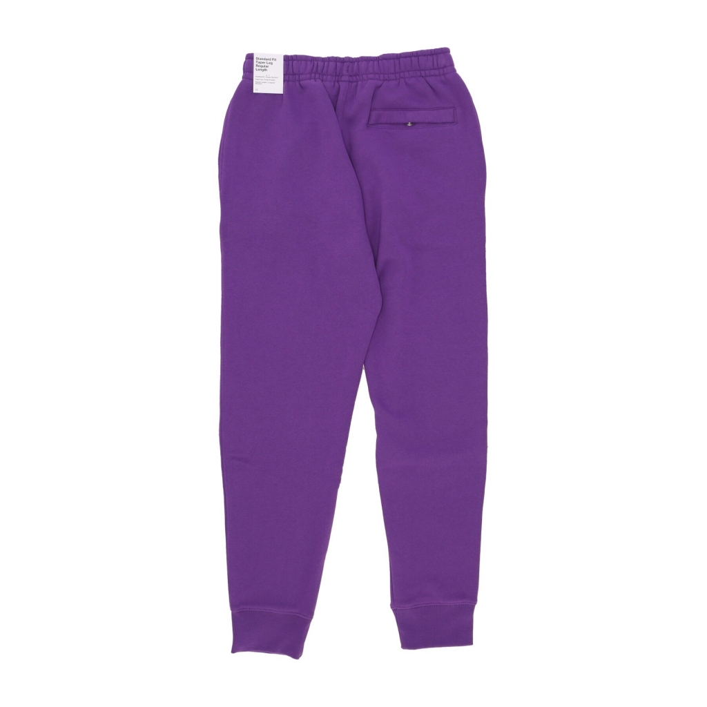 pantalone tuta felpato uomo club jogger bb PURPLE COSMOS/PURPLE COSMOS/WHITE