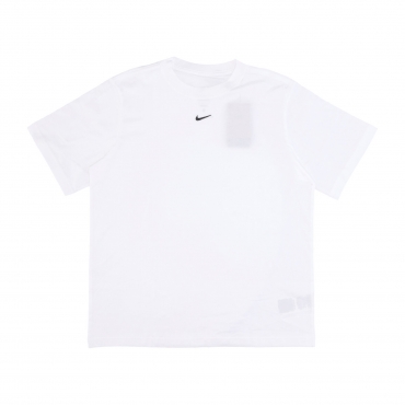 maglietta donna w sportswear essentials lbr tee WHITE/BLACK