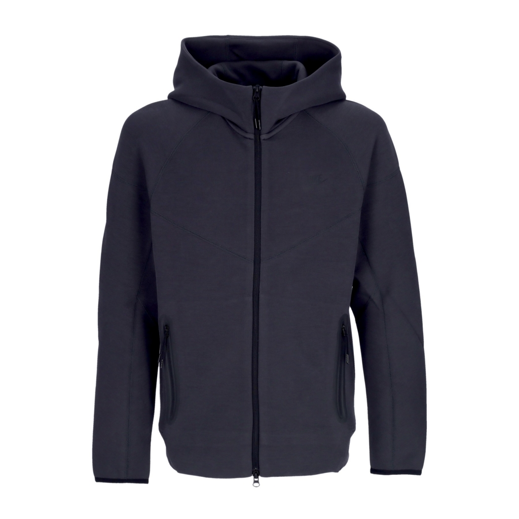 felpa leggera cappuccio zip uomo tech fleece full-zip windrunner hoodie ANTHRACITE/BLACK